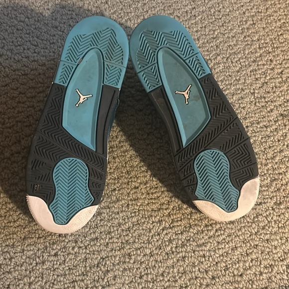 Nike “Jordan 4 Retro Teal” sz 7 - Picture 5 of 7